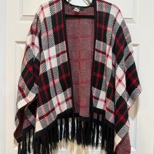 Forever 21 Red and Black Knit Sweater